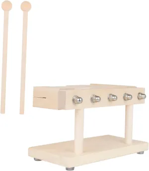 BESPORTBLE 1 Set Wooden Rhythm Bars Educational for Early Education Instrument for Parties and Learning Activities Smooth Wood Finish