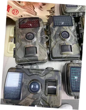 BESPORTBLE 2.0'' Screen Waterproof Hunting Camera 12mp Trail Camera Night Vision Motion Sensor Outdoor Camcorder (no Battery Required)