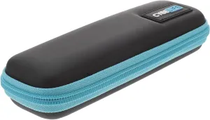BESPORTBLE Entertainment Wallet Case Storage Compartment for Shafts Storage Box Portable Holder Blue Pu Material