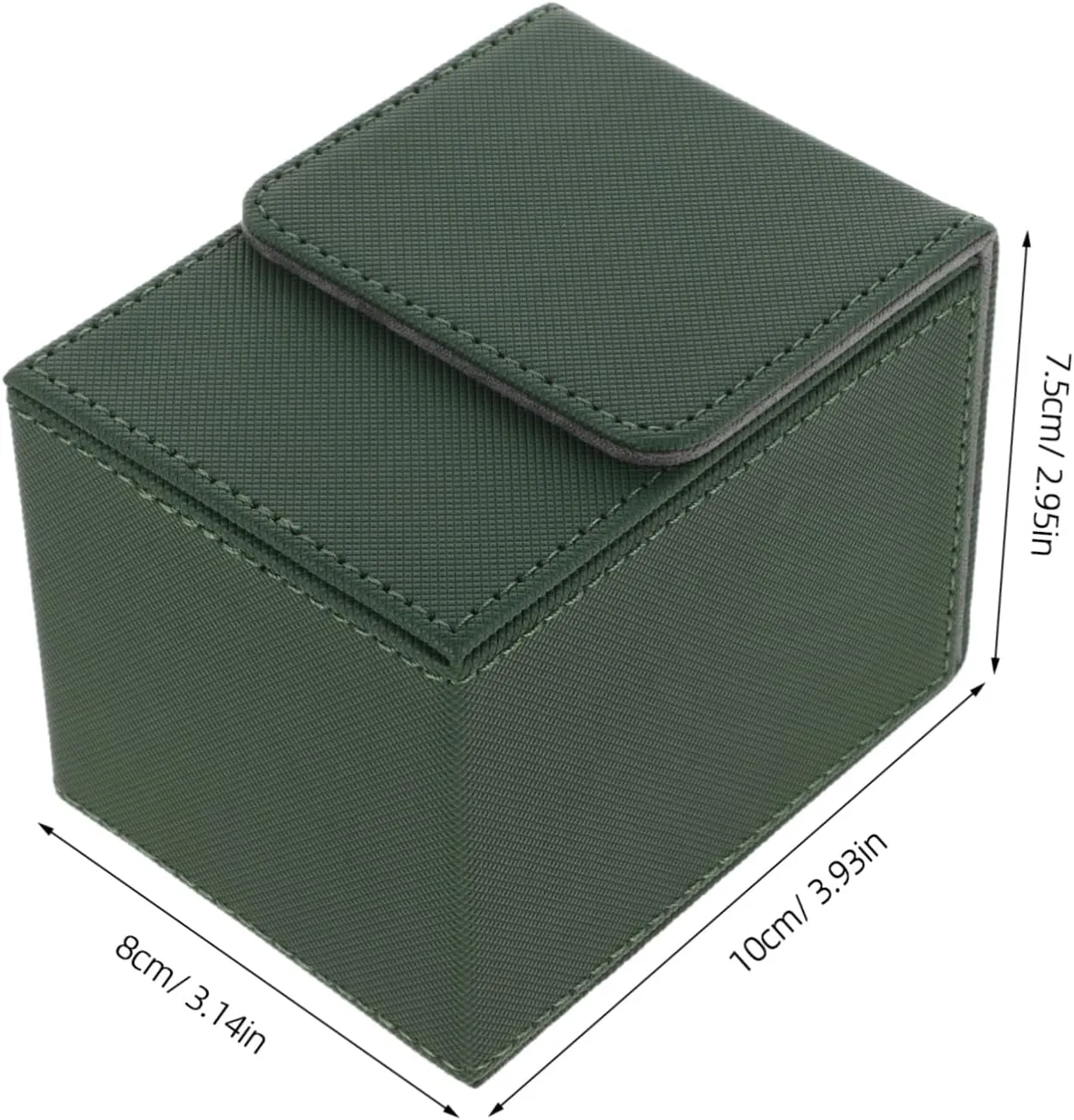 BESPORTBLE Games Cards Pu Case Compact Card Deck Storage Box Magnetic Closure for Home Use and Game Enthusiasts