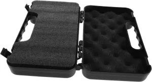 BESTonZON Hard Shell Microphone Travel Case Portable Protection Box for Condenser Mics Scratch-resistant Cotton Liner Lightweight