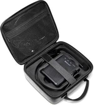Bietrun Portable Storage Case Only for Bietrun WXM01 Headset Microphone, Voice Amplifier KYQ06, Wireless Voice Amplifier TS-230, with EVA Hard Shell Exterior, for Storage, Travel(Case Only)