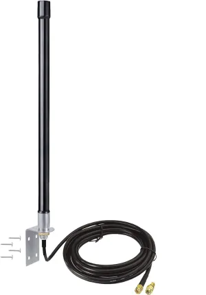 Bingfu 4g LTE Long Range Cellular Trail Camera Antenna Wall Mount - Compatible with Spypoint Link Micro Covert Spartan Stealth Tactacam Muddy Wildlife Hunting Game Cam Outdoor Mobile Security Camera