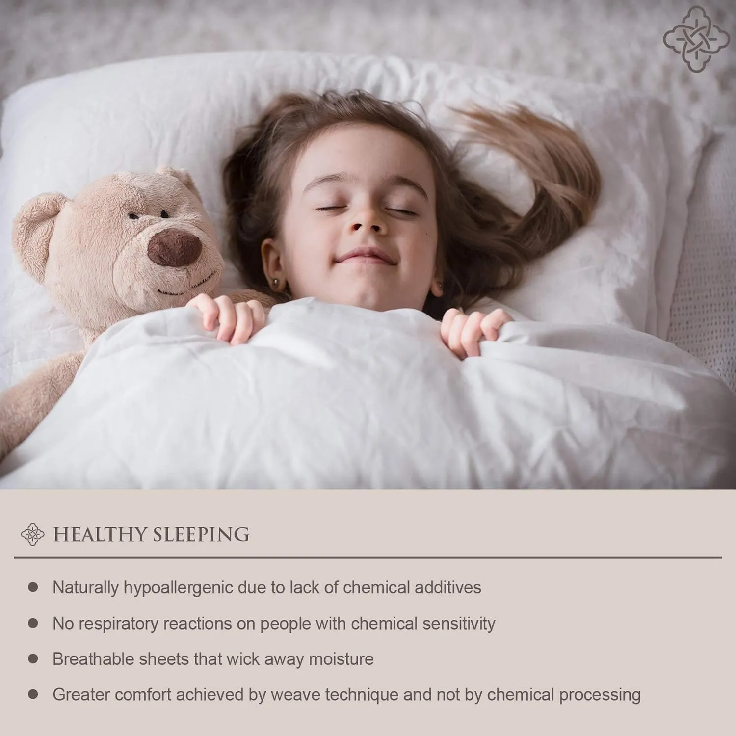 BIOWEAVES 100% Organic Cotton Sheets, 300 Thread Count 4-Piece GOTS Certified Bed Sheet Set Fits Mattress Upto 17" Deep Pocket, Soft & Silky Sateen Weave (California King, Mineral)