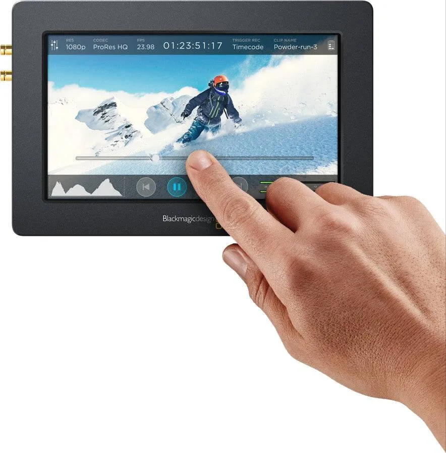 Blackmagic Design Video Assist HDM/6G-SDI Recorder and Monitor