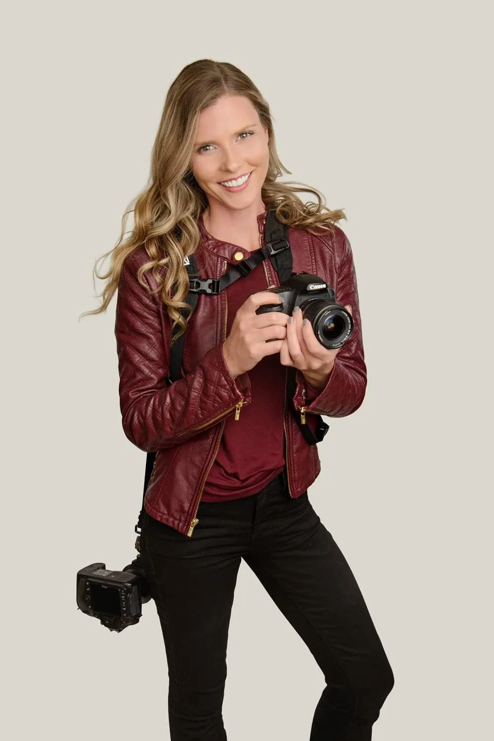 BLACKRAPID Double Breathe Camera Harness, Trusted Design For One Or Two SLR, DSLR, Mirrorless Cameras