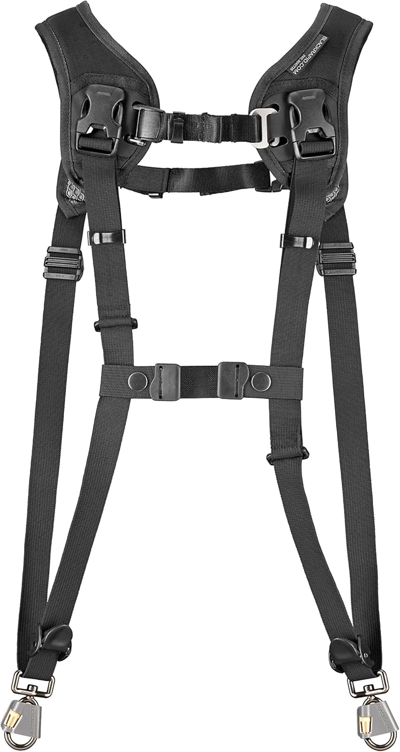 BLACKRAPID Double Breathe Camera Harness, Trusted Design For One Or Two SLR, DSLR, Mirrorless Cameras