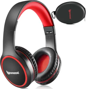 Bluetooth Headphones Over Ear, 70H Playtime and 3 EQ Music Modes Wireless Headphones with Microphone, HiFi Stereo Foldable Lightweight Headset, Deep Bass for Home Office Cellphone PC