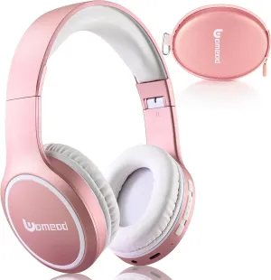 Bluetooth Headphones Over Ear, 70H Playtime and 3 EQ Music Modes Wireless Headphones with Microphone, HiFi Stereo Foldable Lightweight Headset, Deep Bass for Home Office Cellphone PC