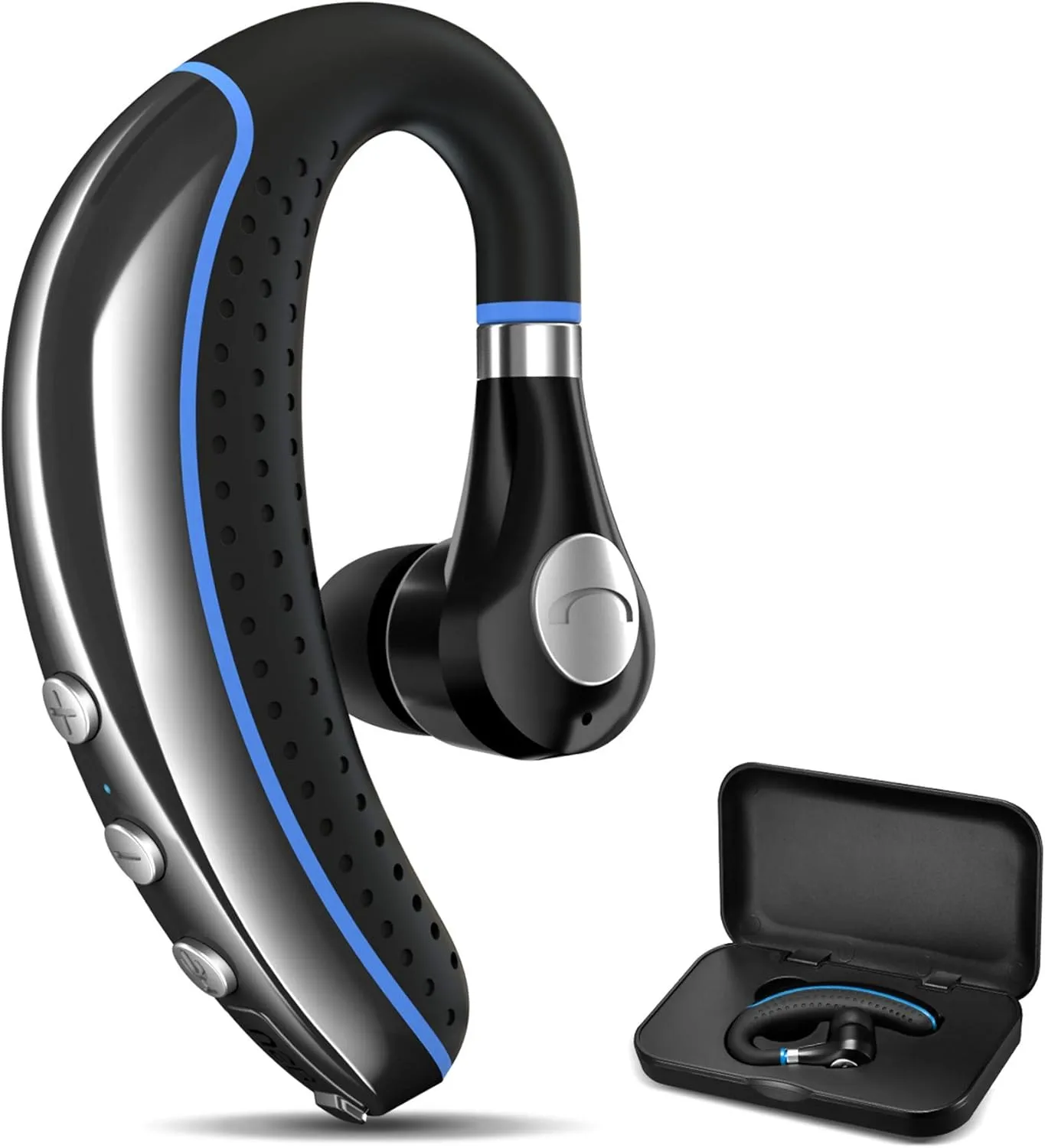 Bluetooth Headset, Wireless Earpiece V5.0 Bluetooth Earpiece Ultralight Hands Free for Business/Office/Driving/Sporting