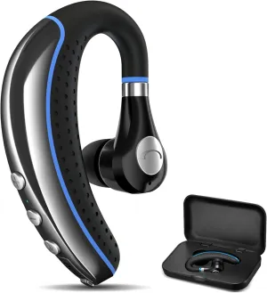 Bluetooth Headset, Wireless Earpiece V5.0 Bluetooth Earpiece Ultralight Hands Free for Business/Office/Driving/Sporting