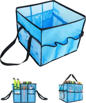 BLUEWING Tackle Organizer Mesh Storage Fishing Bag Pouches Portable for Fish Lures, Tools and Accessories, 13x13x12in
