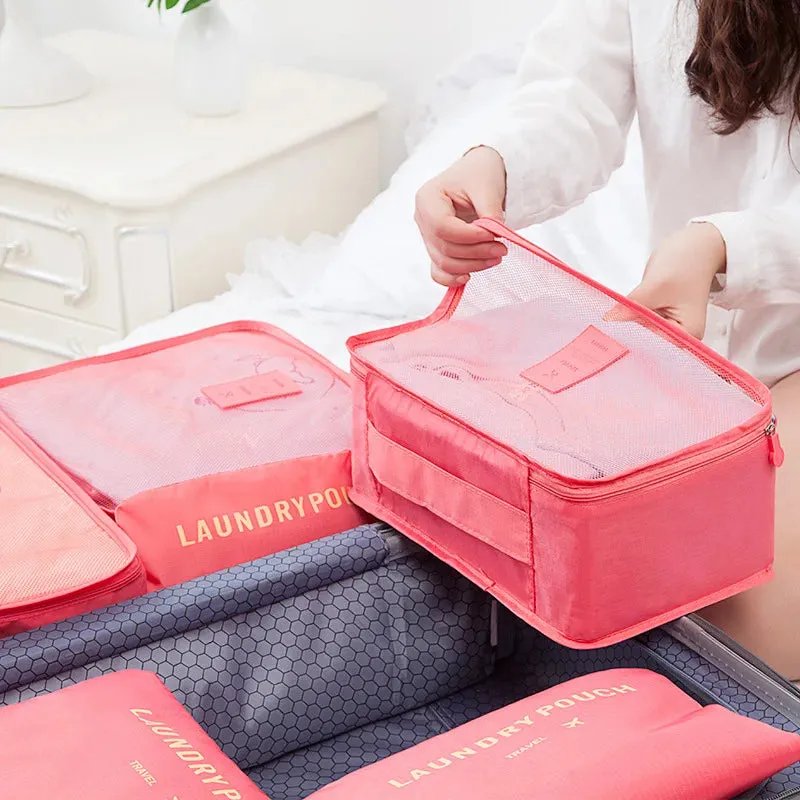 Bolsas de Viagem Conjunto para Organizar Mala