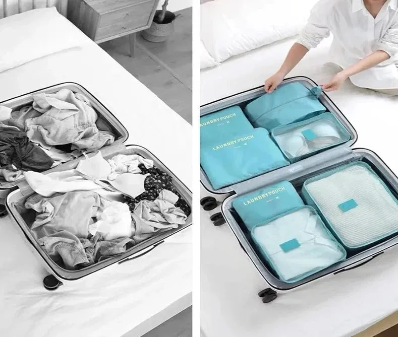 Bolsas de Viagem Conjunto para Organizar Mala