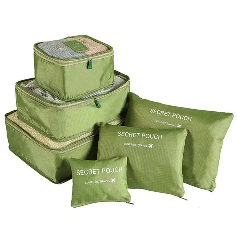 Bolsas de Viagem Conjunto para Organizar Mala