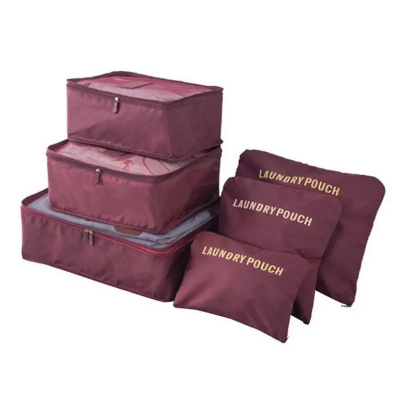Bolsas de Viagem Conjunto para Organizar Mala