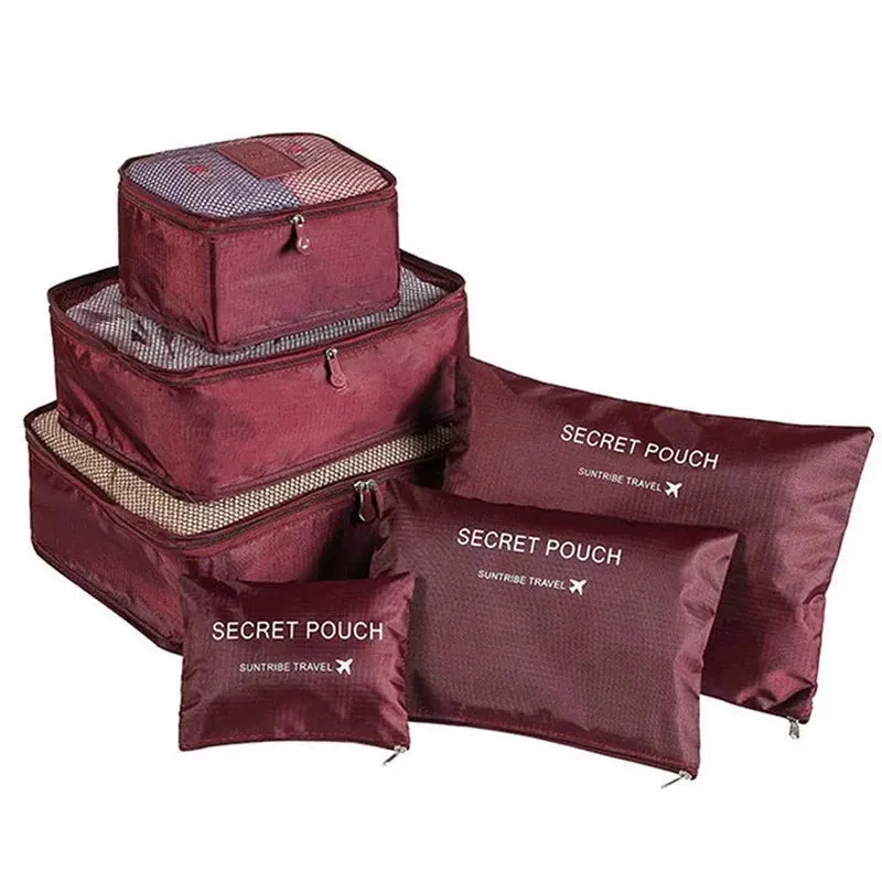 Bolsas de Viagem Conjunto para Organizar Mala