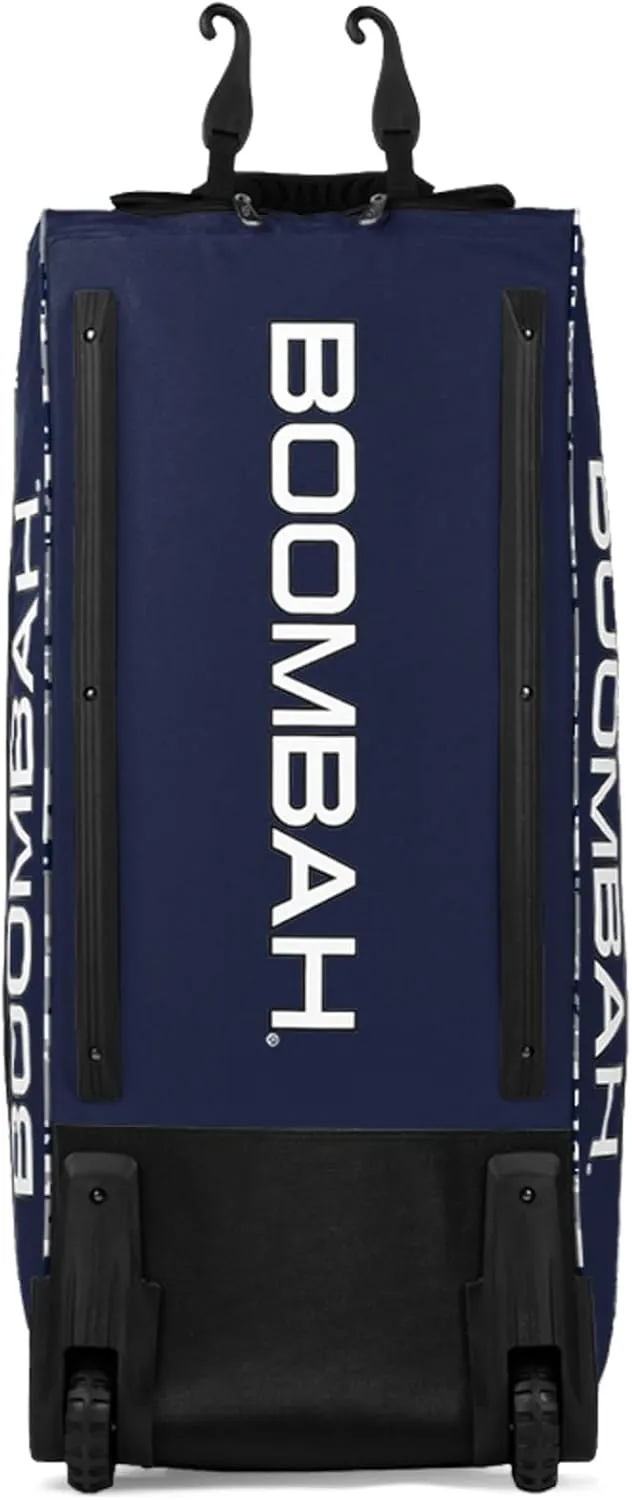 Boombah Brute Rolling Bat Bag - 35" x 15" x 12-1/2" - Digital Camo - Holds 4 Bats and Room for Gear - Wheeled Bag
