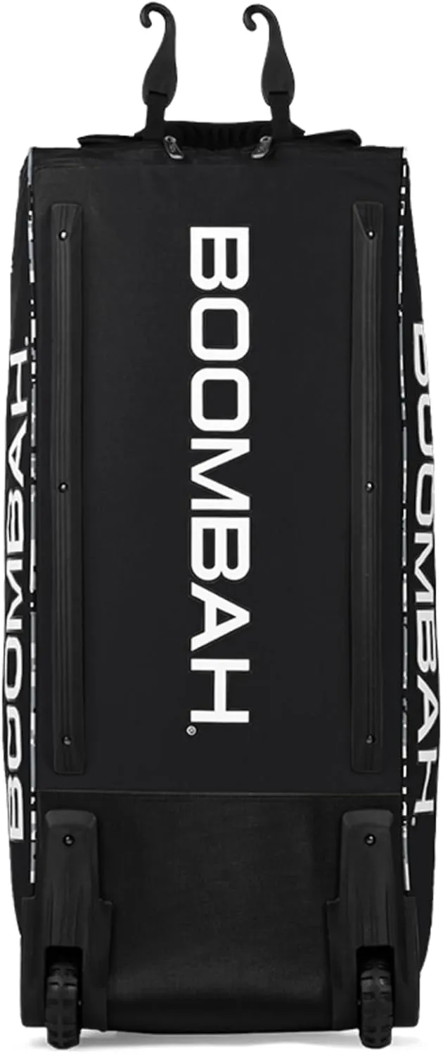 Boombah Brute Rolling Bat Bag - 35" x 15" x 12-1/2" - Digital Camo - Holds 4 Bats and Room for Gear - Wheeled Bag