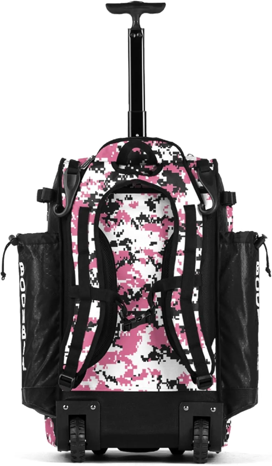 Boombah Catchers Superpack Hybrid Rolling Digital Camo Bat Bag - Multiple Colors - Wheeled & Backpack Version