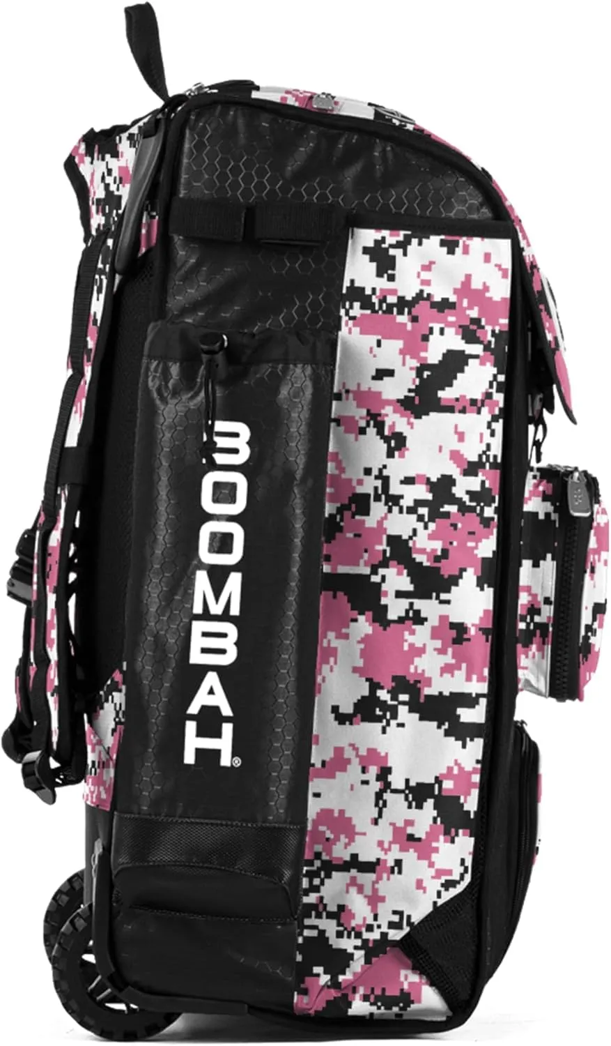 Boombah Catchers Superpack Hybrid Rolling Digital Camo Bat Bag - Multiple Colors - Wheeled & Backpack Version