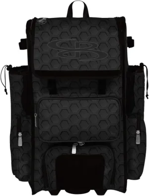 Boombah Superpack Hybrid Rolling Bat Bag 3DHC - Multiple Colors - Wheeled & Backpack Version