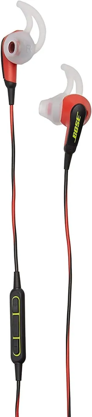 Bose SoundSport in-Ear Headphones - Apple Devices, Power Red - 741776-0040