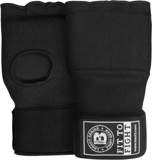 Bout3® Gel Boxing Handwraps for Men & Women - Inner Gloves with Gel Padding for Wrist Support, Comfort, 80cm Long Straps, Impact Protection - Ideal for Boxing, MMA, Kickboxing, Training