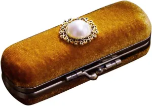 Box lipstick case holder lipstick organizer bag lipstick case with mirror cosmetic storage case lip gloss sleeves lipsticks travel makeup mirror makeup organizer storage bag wallet