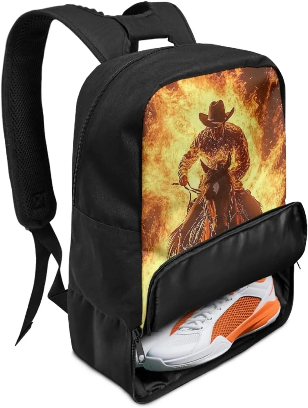 Boys Equipment Bag with Shoe Compartment for Kids Sports Backpack