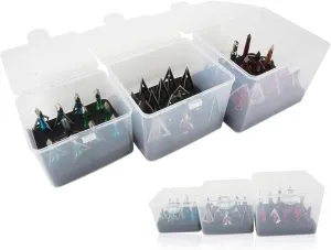 Broadhead Box, Archery Storage Case, Arrow Head Organizer Holder Arrowheads, Arrow Tips Case, Hunting Accessory Hold (12 15 20pcs) Broadheads (Cases Only)
