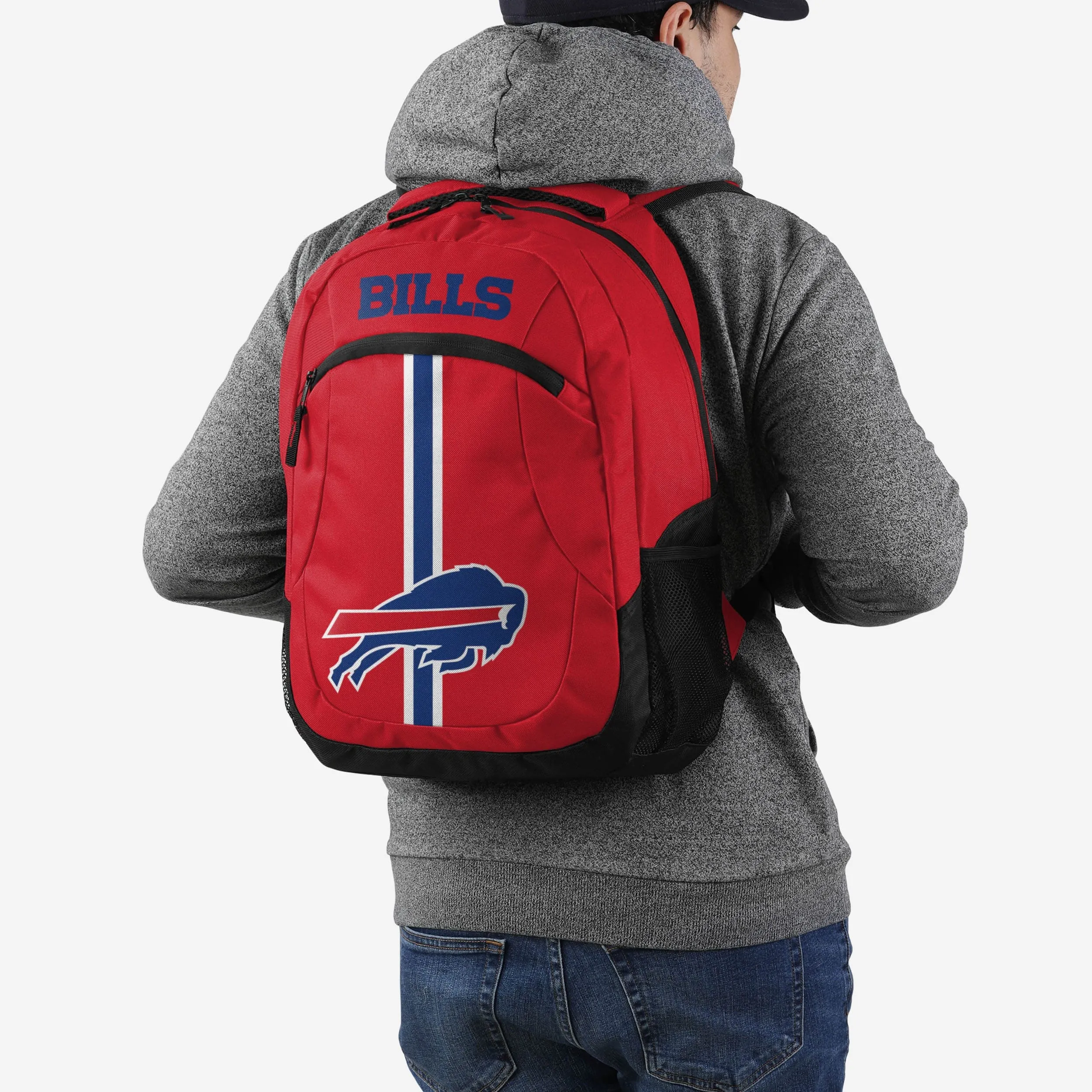 Buffalo Bills Red Alternate Color Action Backpack