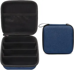 Bukere Travel Sunglasses Organizer Case Adjustable Slot For Multiple Eyeglasses Hard-shell Portable Storage Box for Men Women