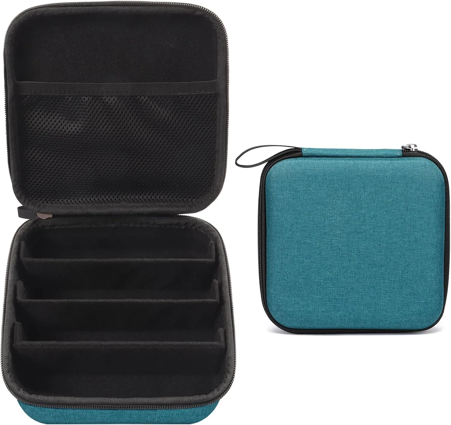 Bukere Travel Sunglasses Organizer Case Adjustable Slot For Multiple Eyeglasses Hard-shell Portable Storage Box for Men Women