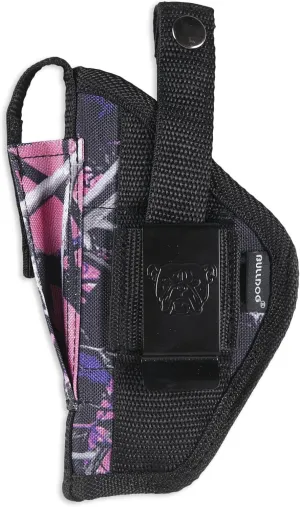 Bulldog Cases Nylon Hip Holster|Sizes for Revolver and Semi-Auto| Fits Glock, S&W, Ruger, Springfield, Taurus |