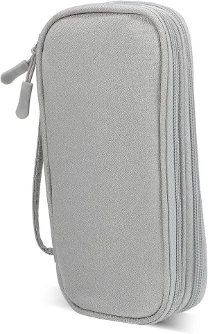Cable Management Bag Electronic Travel Organizer Storage Pouch for Electronic Zipper Pouch for Drive Cellphone Flash Drive Sturdy
