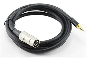 CablesOnline 3ft 7-Pin Din Male to 3.5mm(1/8in) Stereo Male Professional Premium Audio Cable for Bang & Olufsen, Naim, Quad...Stereo Systems (BO-803N)
