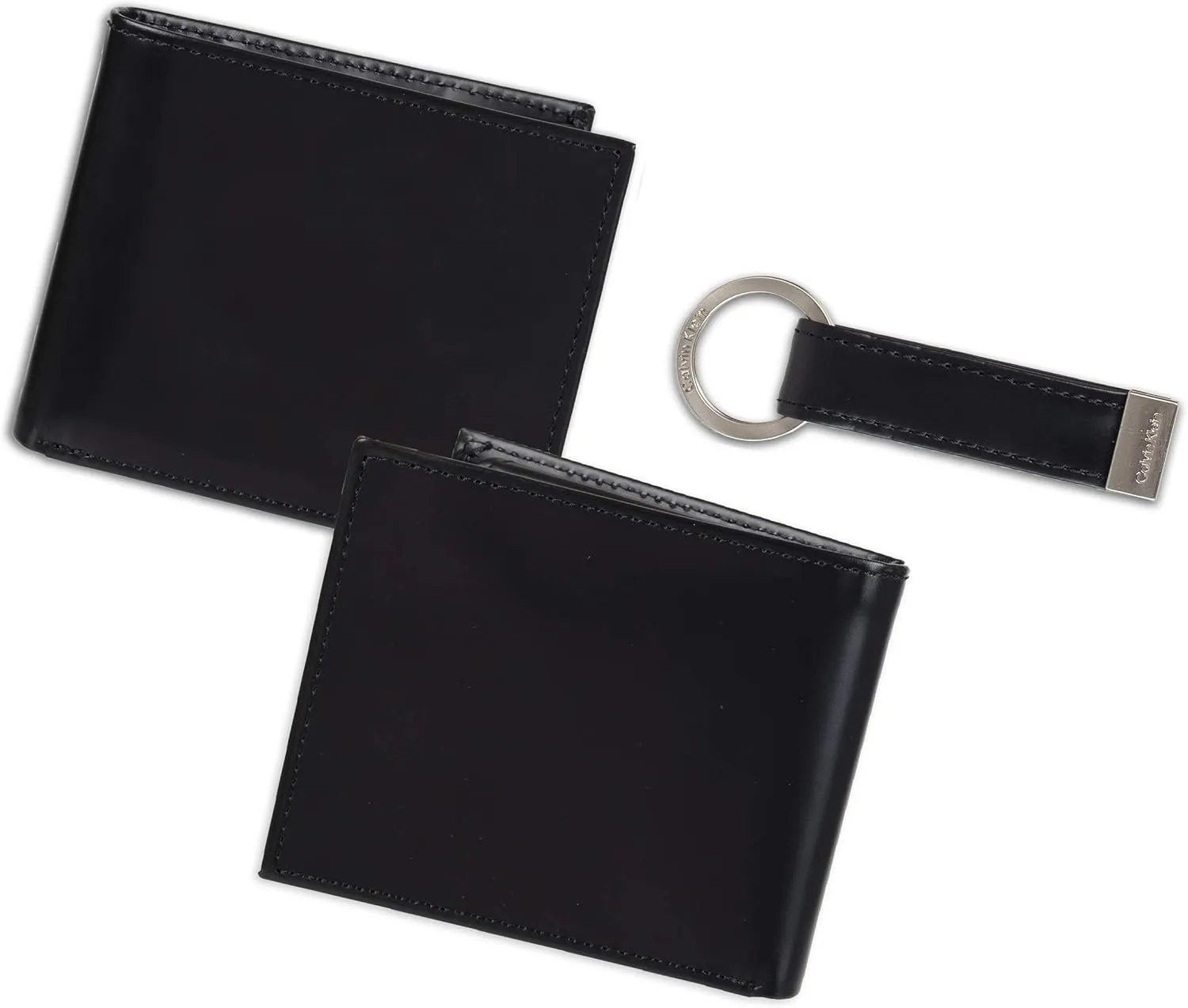 Calvin Klein Men's Wallet Sets-Minimalist Card Cases, Bifold Wallets
