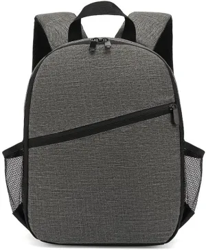 Camera Backpack Waterproof Camera Bag Large Capacity Camera Case For Unisex Outdoor Photography Hiking Travel Grey