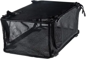 Camping Cookware Organizer Bag Portable Tableware Storage Mesh Storage Bag Foldable for BBQ Hiking Picnic