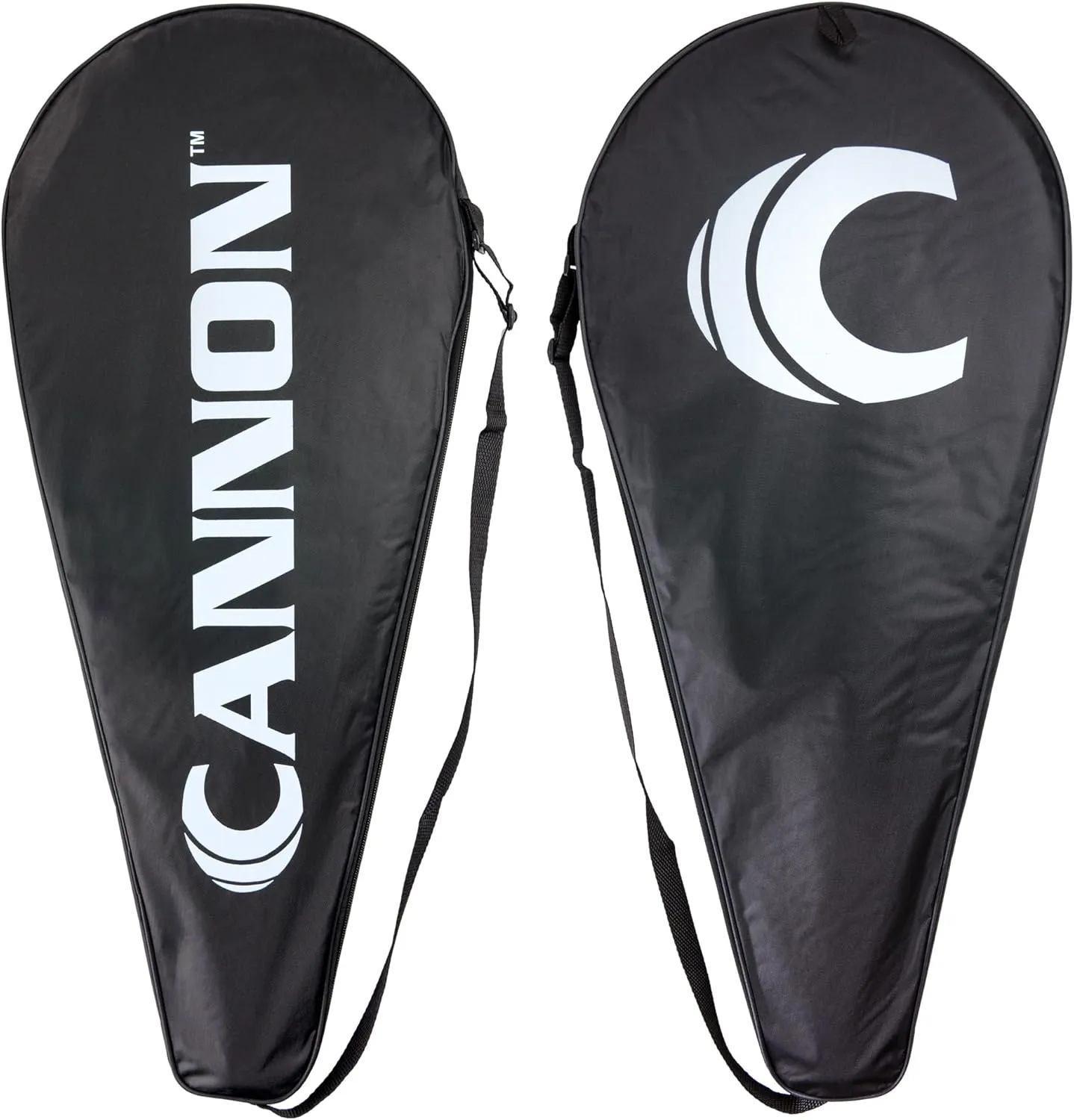 Cannon Sports Premium Padded Tennis Racket Cover Bag with Adjustable Shoulder Strap – Lightweight Padded Tennis Racquet Carrying Bag – Durable Tennis Racket Bag