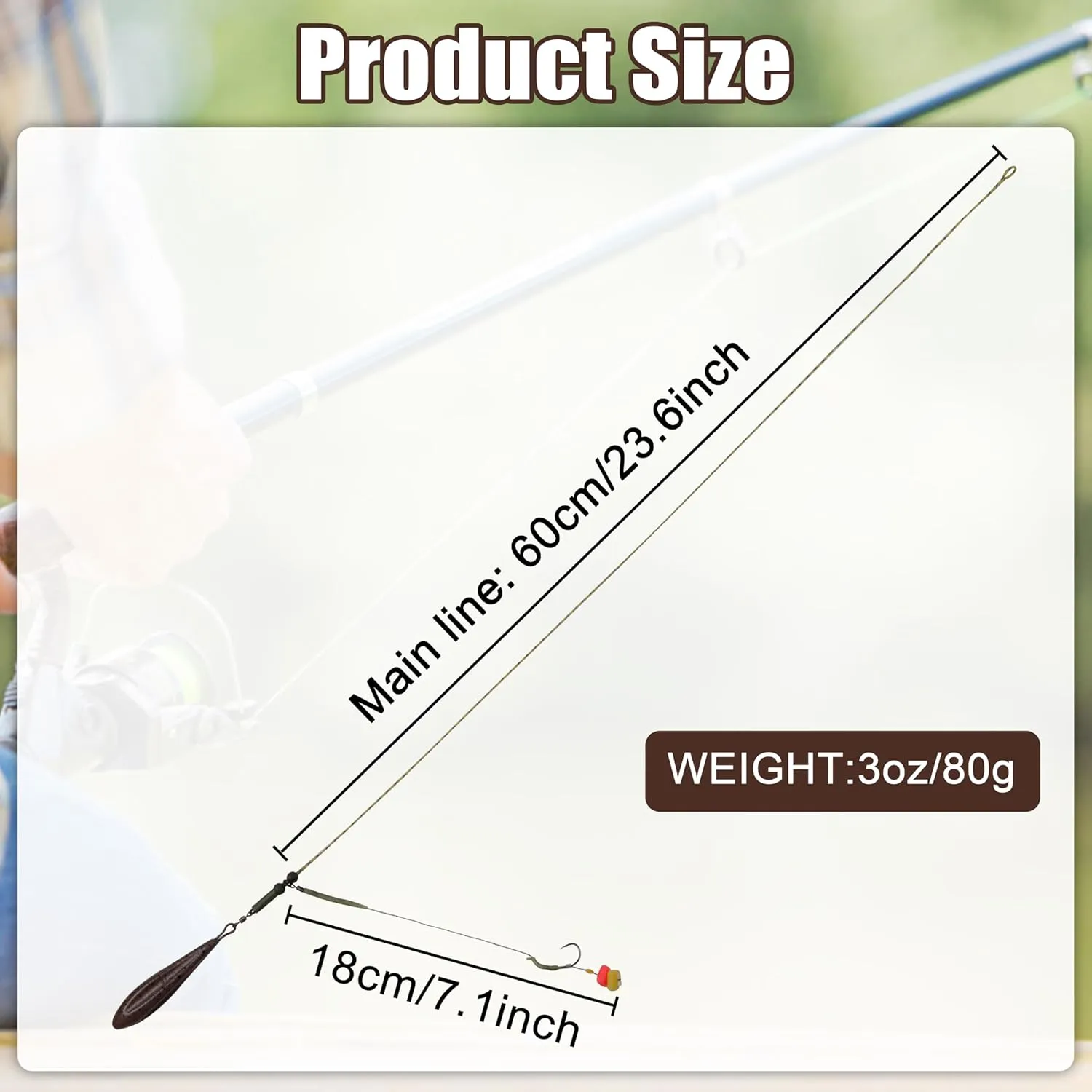 Carp Fishing Rigs Equipment, Carp Rigs with Flat Pear Sinkers Hooks Quick Change Swivels Corn Baits Sleeves Boilie Leader Rig Fishing Gear Accessories