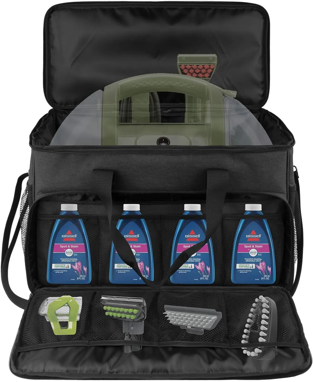 Carrying Bag Compatible with Bissell 1400B/3353, Steam Cleaner Storage Bag, Organizer, Travel Case