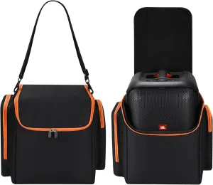 Carrying Travel Case for JBL PartyBox Encore Essential Tote Bag Rugged Cover Accessories w/Shoulder Strap for JBL Encore Essential/Partybox Encore Portable Party Speaker and Microphones