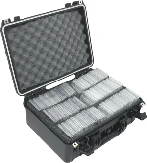 Case Club 207 Graded Card Slab Carrying Case- Slotted Storage Fits PSA/BGS/FGS/ & More Graded Slabs- Sports/Trading Collector Box for MTG/Baseball- Travel Holder for Slabs/Sleeves/Loose Cards