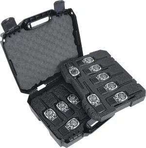 Case Club Travel Case - Fits 14 Midland GXT 1000 GMRS Radios or a Combination of Two-Way Radios and Chargers - Rugged Hard-Sided Walkie Talkie Carry & Storage Case for Your Midland Handheld Radios