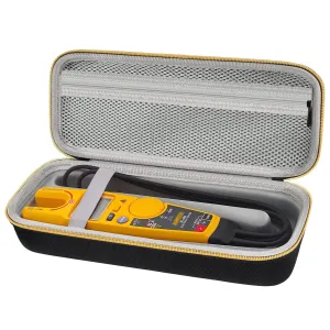 Case Compatible with Fluke T5-1000/ T5 600/ T6-1000/ T6 600 Electrical Voltage, Continuity and Current Tester Meter Organizer Holder - Gray (Box Only)