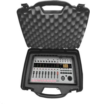 CASEMATIX Hard Shell Studio Case Compatible with Zoom R24 Portable Controller and Digital Stereo Interface, R8 Multitrack Table Top Recorders, TAC-2R, MRS8 and More, Travel Case Only