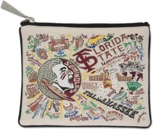 catstudio Florida State University Zipper Pouch Purse | Holds Your Phone, Coins, Pencils, Makeup, Dog Treats, & Tech Tools