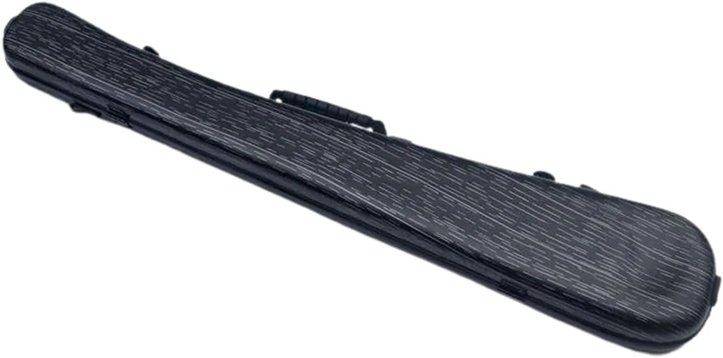 Cello Bow Box Hard Shell Bow Case Rainproof Hold 2Pcs Bow Bag Padded Bass Bow Box Hard Carrying Case for Performances Travel, Meteor Shower